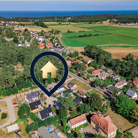 Appartamento Sonneninsel Haus Himmelblau Obergeschoss Loddin