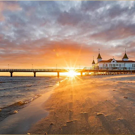 Sonneninsel Haus Himmelblau Obergeschoss * Loddin