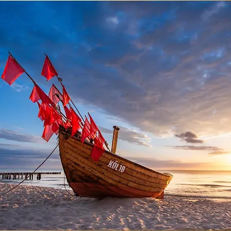Sonneninsel Haus Himmelblau Obergeschoss Loddin